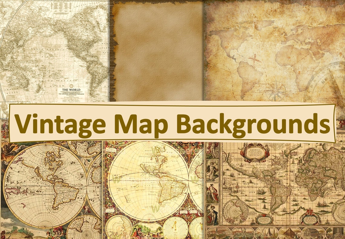 Printable Vintage Travel Journal Craft Kit With Free Ephemera. - Etsy