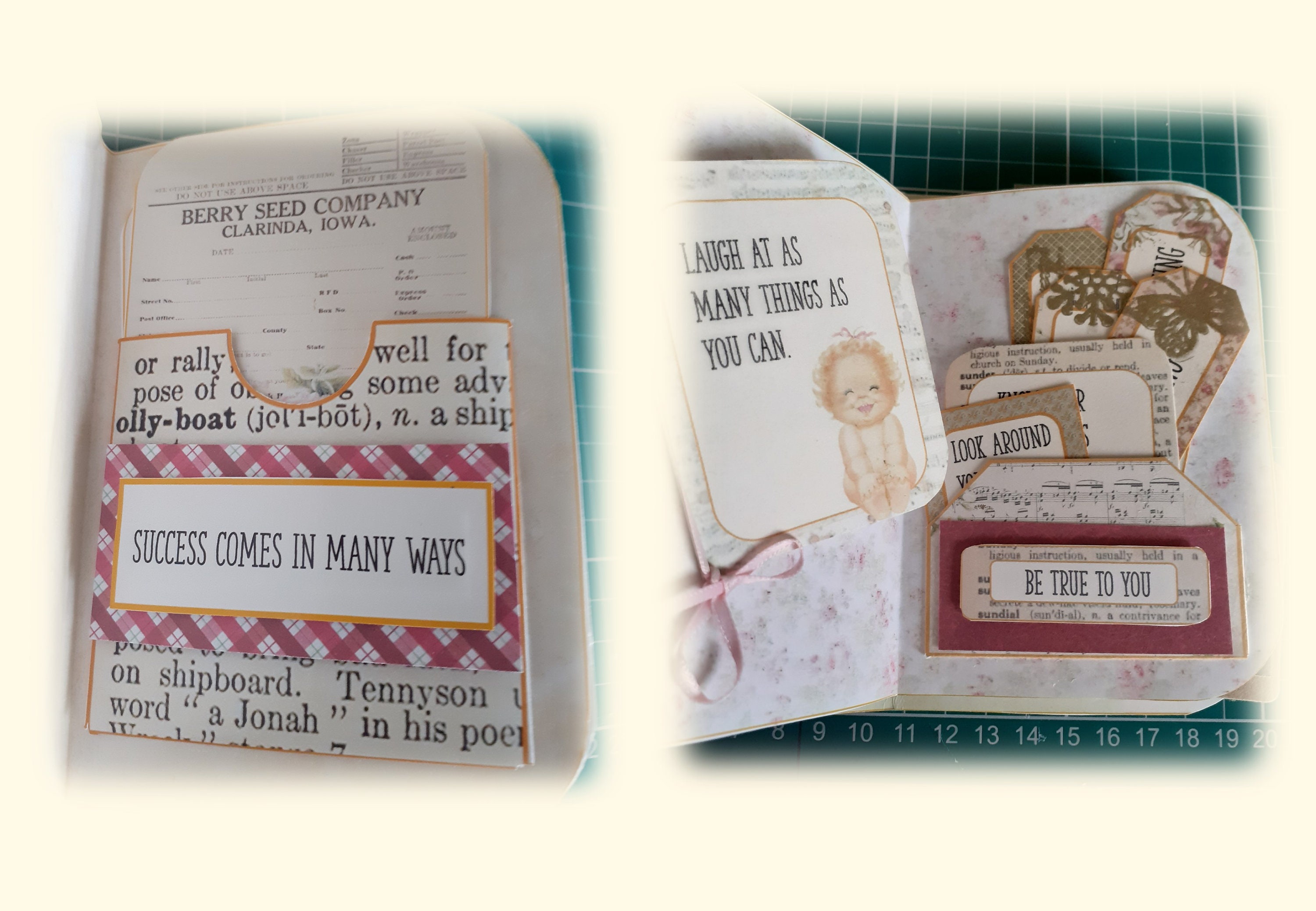 Printable Pocket Journal Kit. 16 Pages With Free Ephemera. - Etsy UK