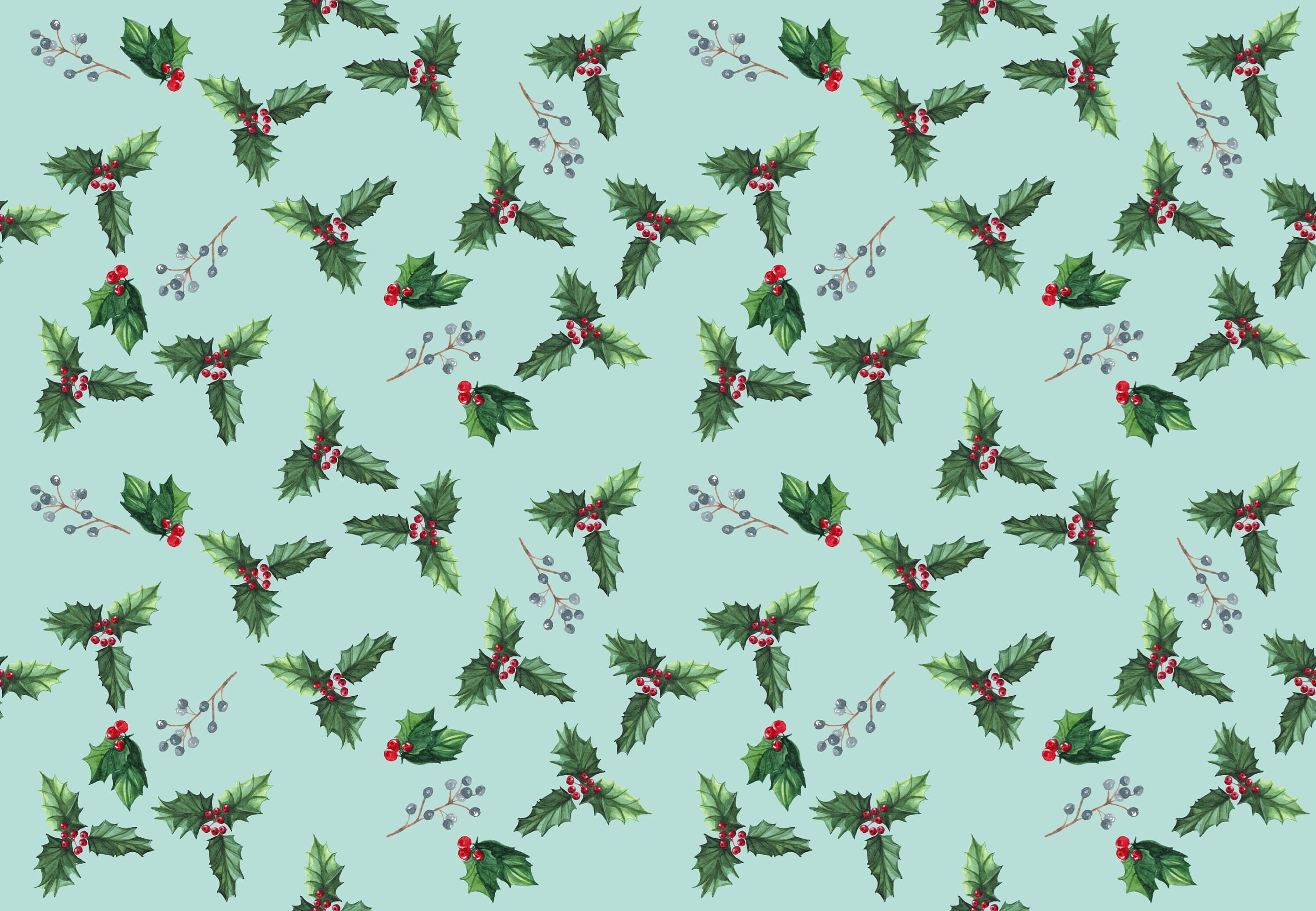 Printable Christmas Backgrounds with FREE Ephemera. JPEG PDF - Etsy.de