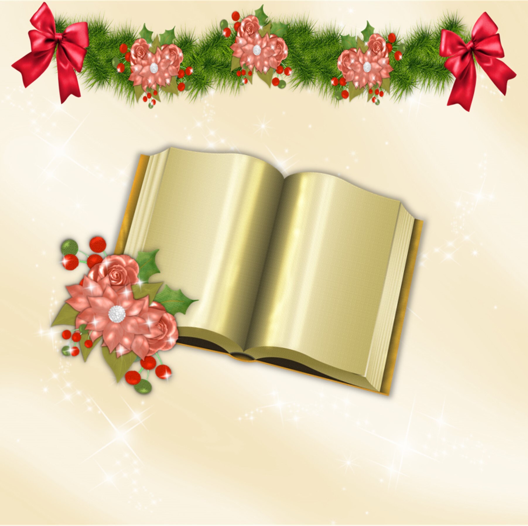 Christmas Backgrounds for Journaling Scrapbooking Cardmaking | Etsy