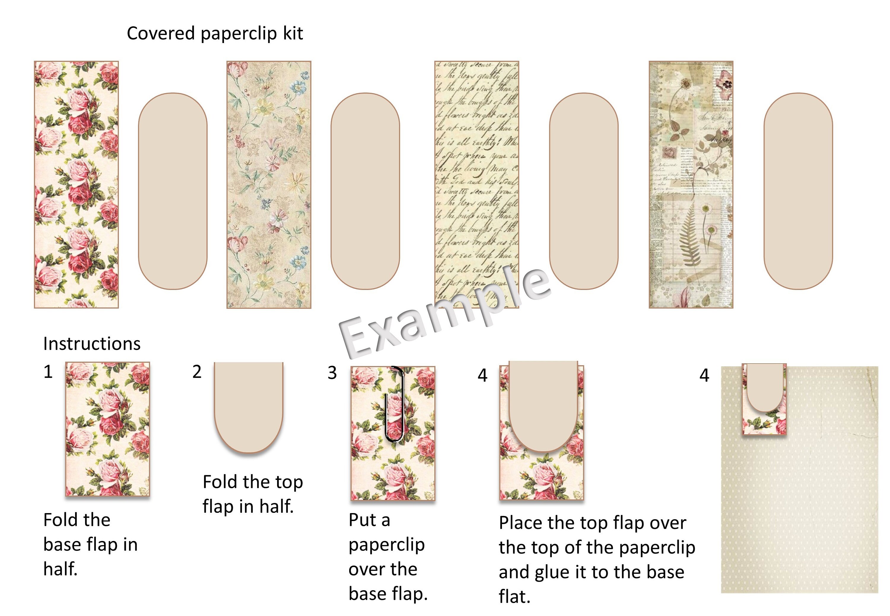 Printable Journal or Scrapbook Ephemera Kit. 65 Pieces. Shabby - Etsy UK