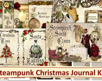Victorian Steampunk Christmas 2022 Photos St Petersburg Florida Steampunk Santa | Etsy