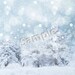 Printable Winter Wonderland Digital Paper. A4 8.5 X 11 Backgrounds ...