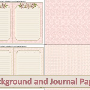 Printable Shabby Chic Vintage Junk Journal Kit With Ephemera JPEG and ...
