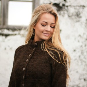 Cardigan, Handknitted from pure Icelandic wool. image 2