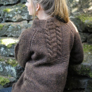 Cardigan, Handknitted from pure Icelandic wool. image 1