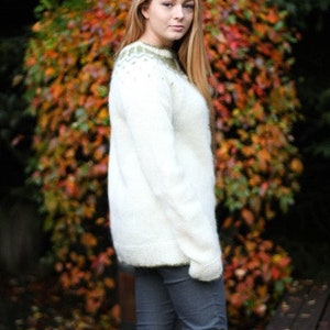 Cardigan by Lopia, handknitted wool. image 2