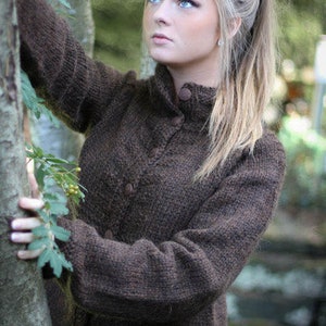 Cardigan, Handknitted from pure Icelandic wool. image 3