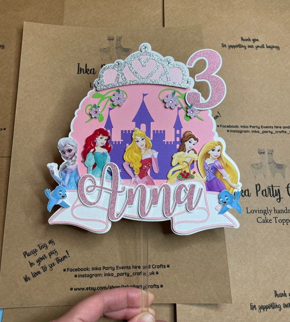 Disney Colourful 3D Decoration Stickers - Disney Princesses - Paper Things