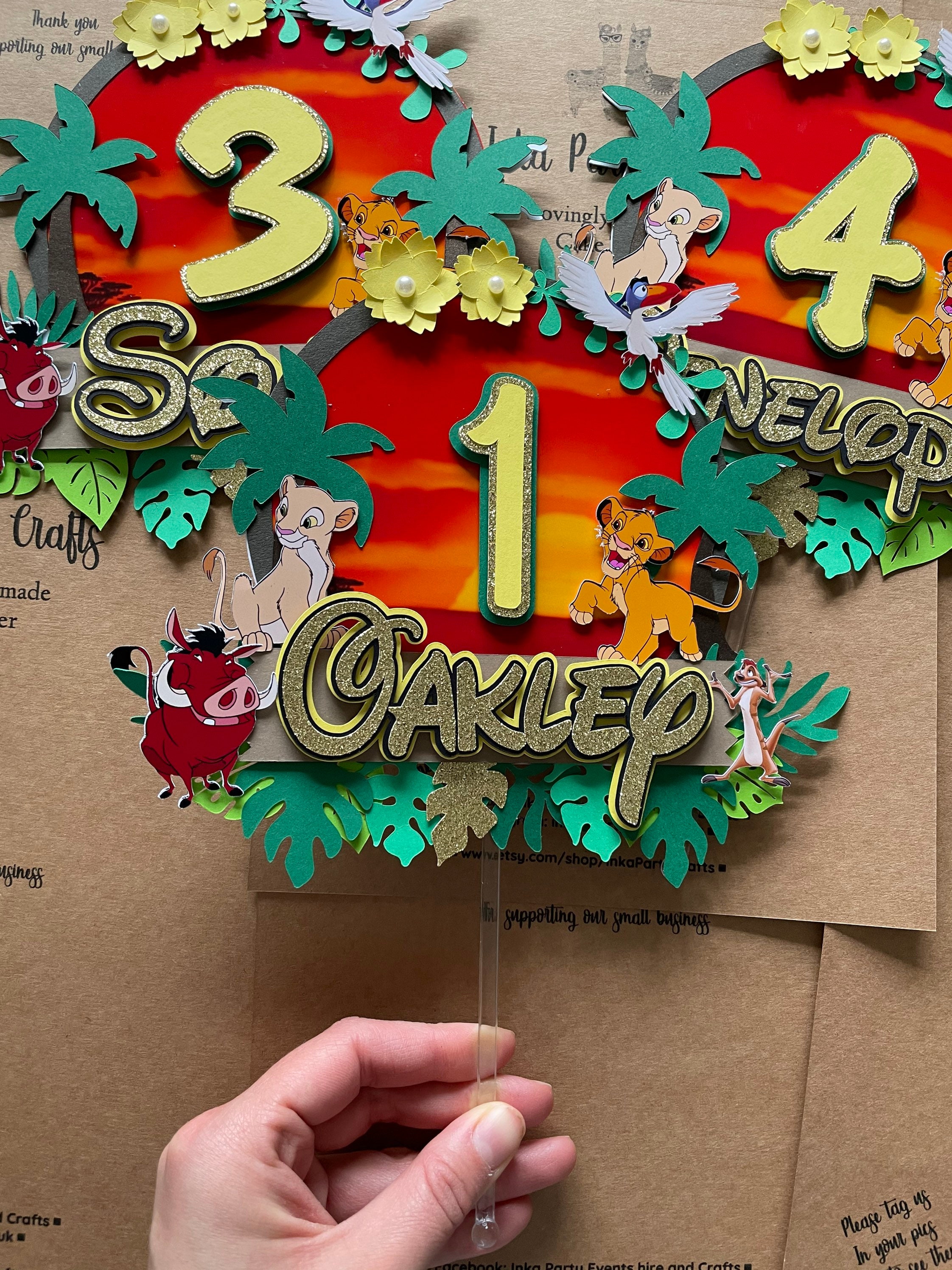Lion King Cake Topper Etsy vrogue.co