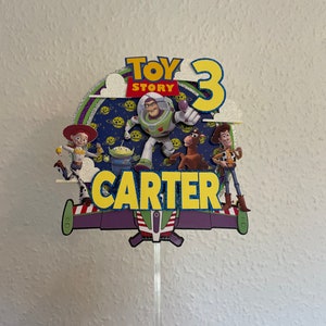 Toy Story cake topper | Toy Story cake decoration | Birthday Party | Handmade | Keepsake | Buzz Lightyear | Woody | Buzz inspired