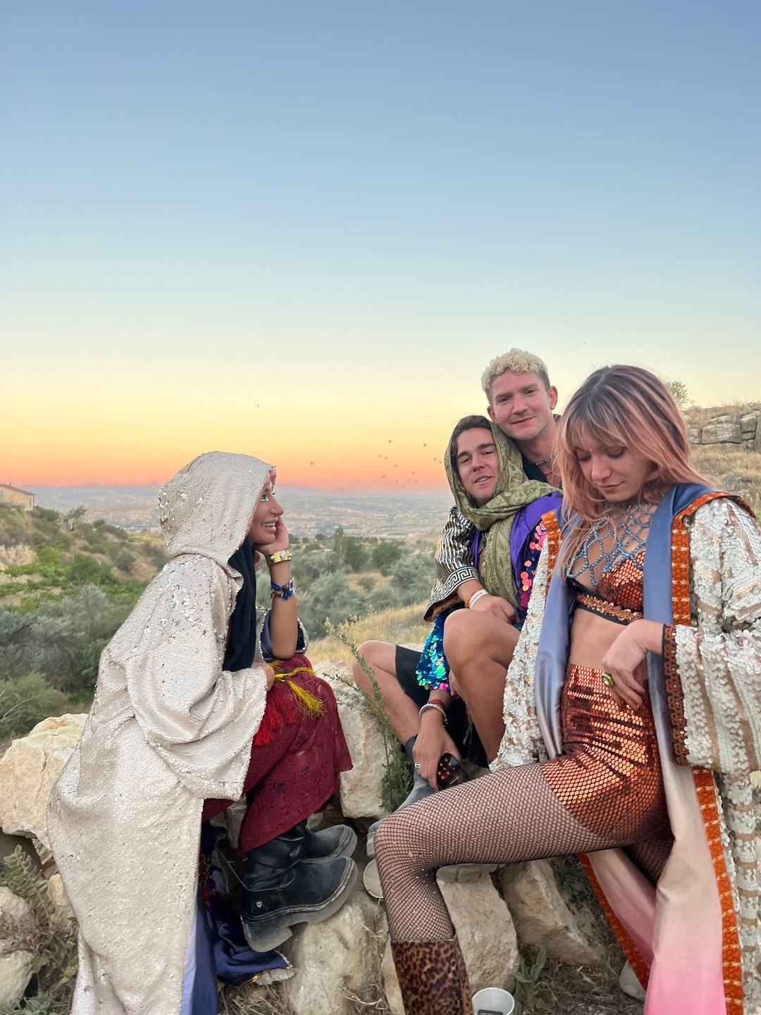 Desert Rave, Boho Sequin Kimono, Bohemian Party Wear, Mens Festival ...