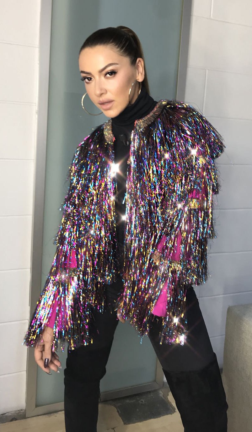 Rainbow Tinsel Fringe Jacket Burningman ...