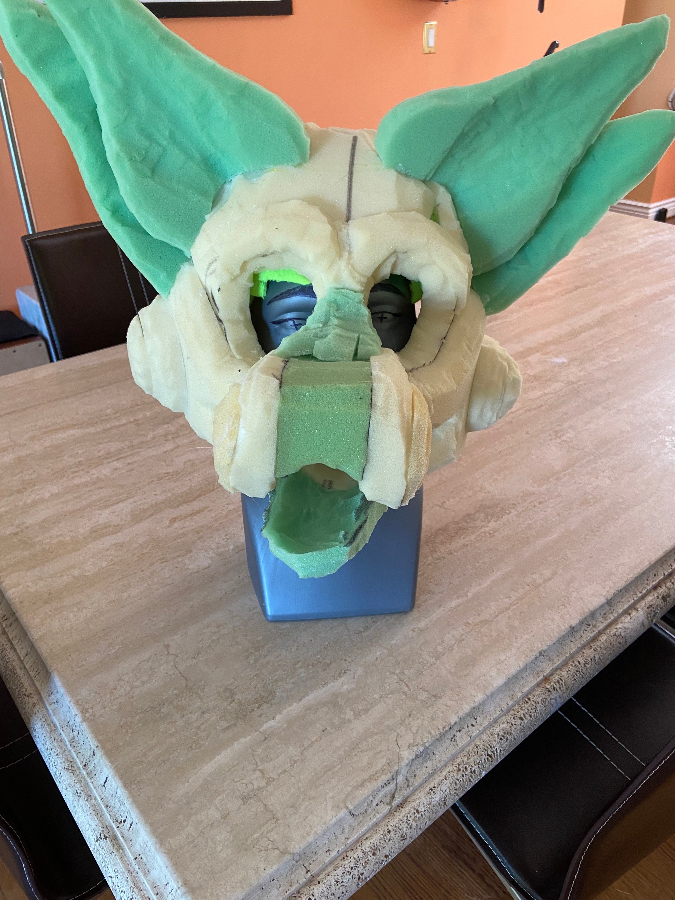 Foam Base Canine Fursuit/costume Head Etsy UK