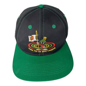 Vintage Marvin the Martian Snapback Hat 1990's With Tags Looney Tunes VTG