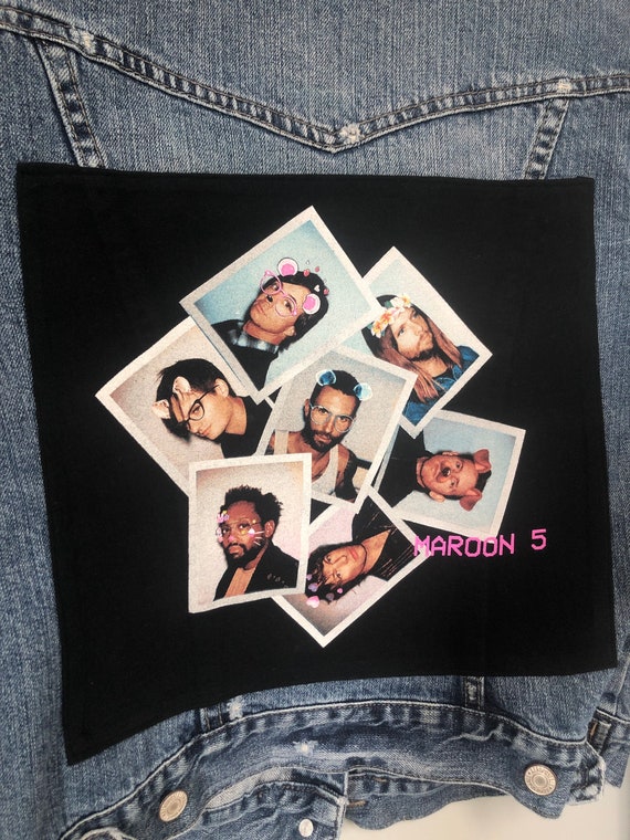 The Maroon 5 Upcycled Denim Jean Jacket 