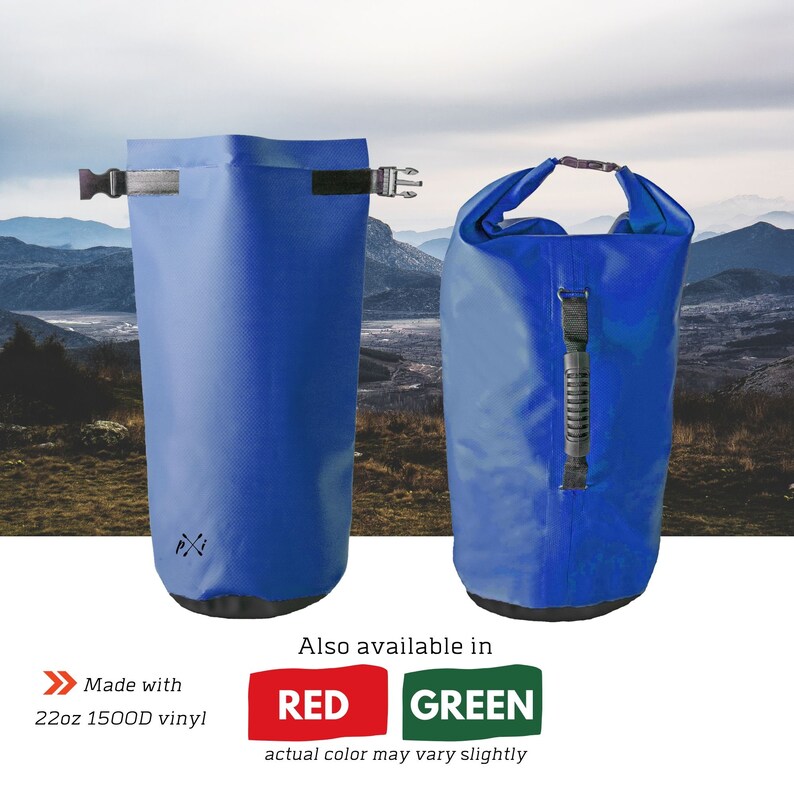 PERSONALIZED Dry Bag WATERPROOF Roll Top Bag Tent Bag Etsy