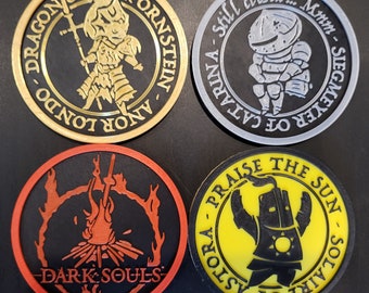 Ensemble de sous-verres Dark Souls