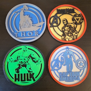 Avengers Coaster Set