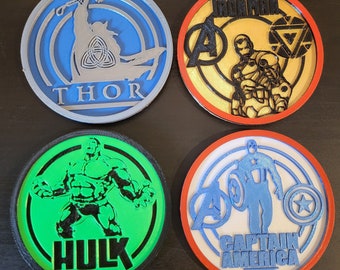 Avengers Untersetzer Set