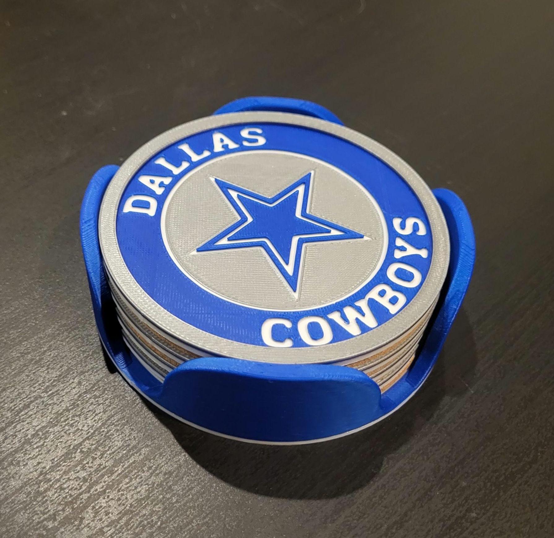 Dallas Cowboys Coaster Set - Etsy