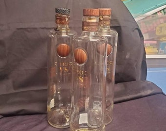 Empty ciroc brandy bottle liter