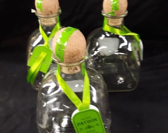 1 or 3 or 6 Empty Patron 750 ml bottles bottle