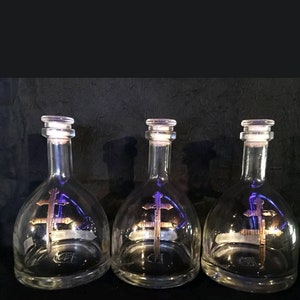 1 or 3 or 6  empty Dusse bottles with corks Duss'e 750ml