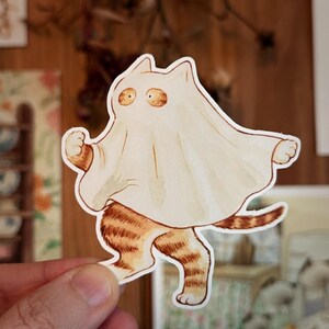Grote sticker: ik ben geen spook
