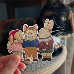 Grote sticker: vrienden