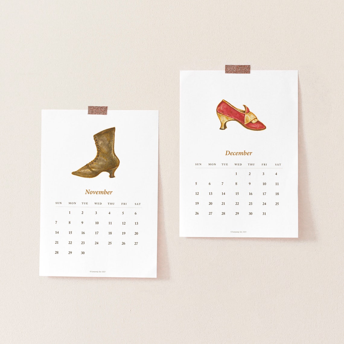 shoe drop calendar 2021