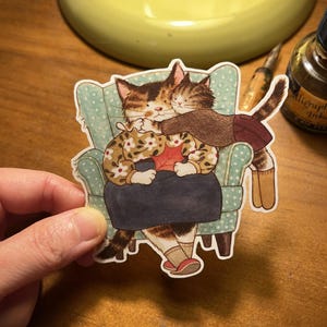Grote sticker: sentimentele moeder