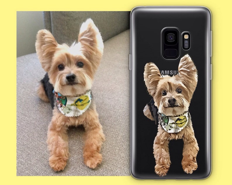 Personalized case Yorkie lover gift for dog lover custom dog Etsy