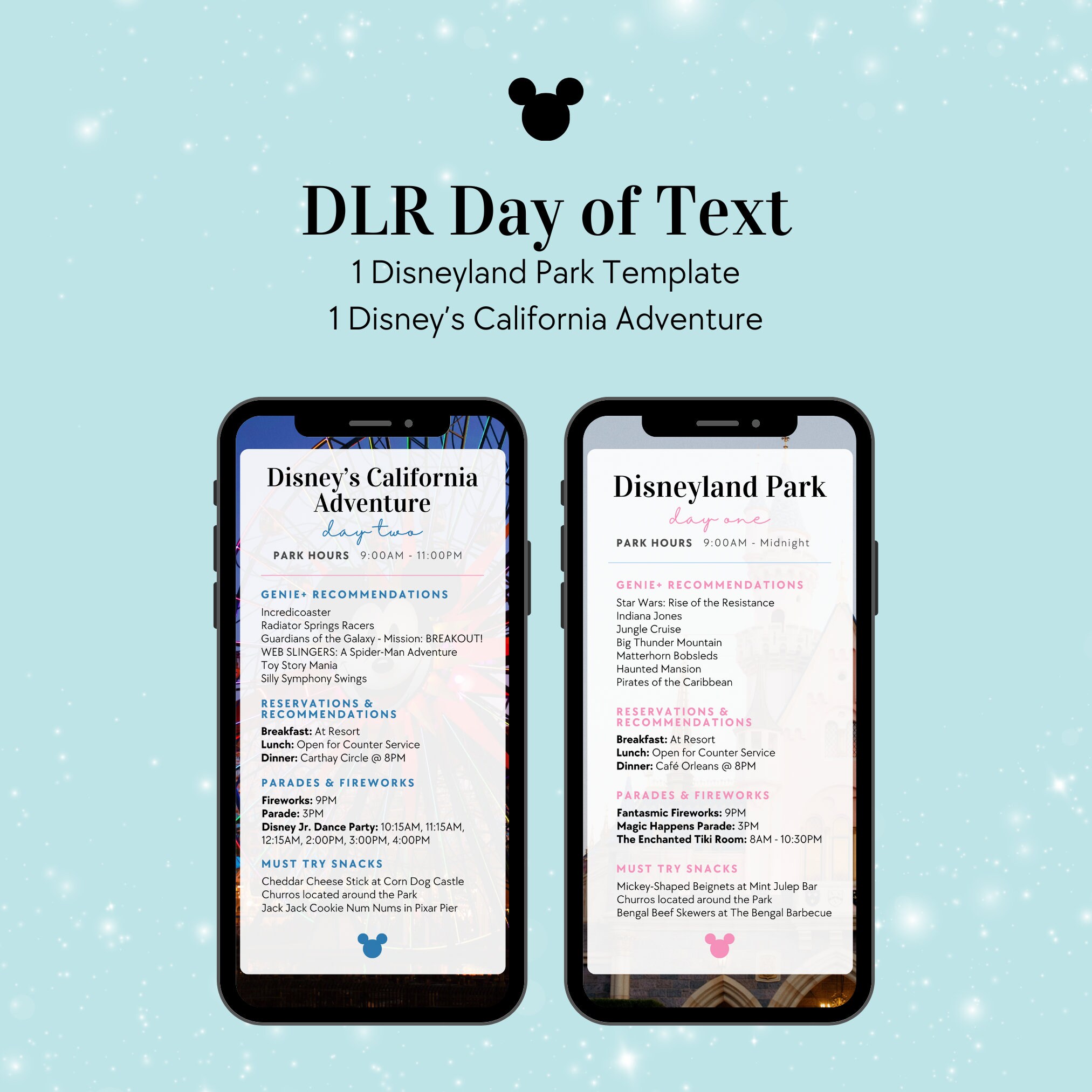 The Most Magical Travel Agent Client Starter Kit, DLR Travel Agent ...