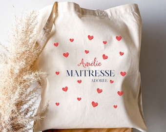 Tote bag Gift Mistress - Nanny - Atsem - personalized