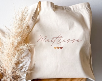 Mistress gift - Nanny - Atsem - Personalized tote bag