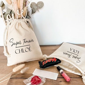 Getuige survival kit - Bruidsmeisje - Bruiloft - Klein zakje - cadeau -