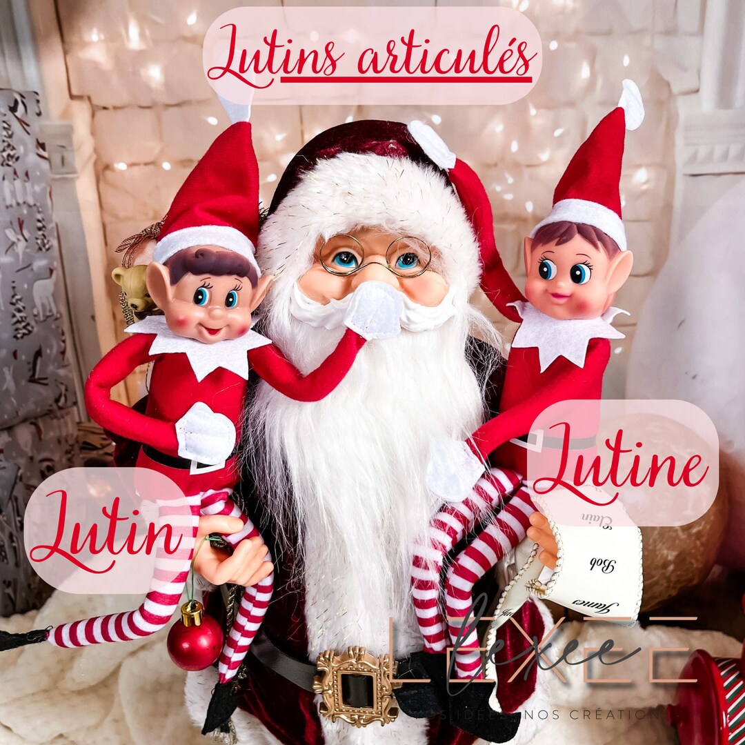 Lutin Farceur De Noël Elfie - Garçon Mercier