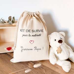 Survival Kit In A Can Cadeau humoristique Boîte kit de survie pour futur  papa avec carte : : Autres