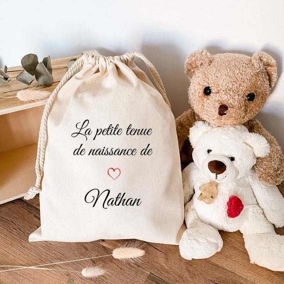 Pochon pour Tenue de naissance - Maternité - Petit pochon - cadeau - baby  shower