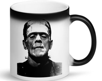 Van Halen Frankenstein Coffee Mug Ceramic Mug 11//15oz Cofee Mug Black-White