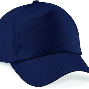 Casquettes de baseball personnalisées Personnalisées/unies pour adultes unisexes Casquettes imprimées Texte/Logo : Idéal pour les promotions d'affaires, les vêtements de sport et les vêtements de sport image 2