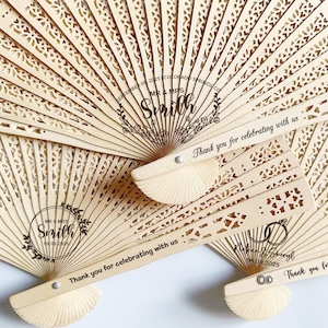 Wedding Fans Set Bulk Wedding Fans Custom Rustic Fans Wedding Favors Fan Personalized Gift Wedding Favors Custom Hand Fan Summer Beach Fans