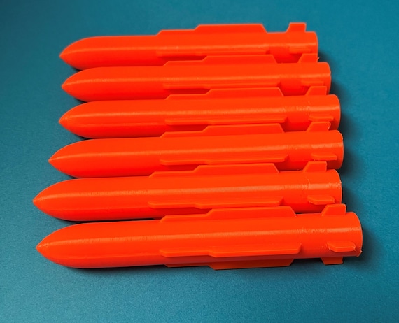 G.i. Joe USS Flagg Aircraft carrier playset Missile set custom 3d printed  part