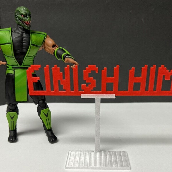 Mortal Kombat Display Diorama Accessories 3d printed for action figures