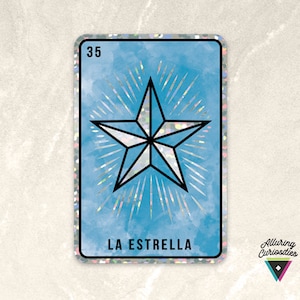 La Estrella Loteria Shimmer Sticker
