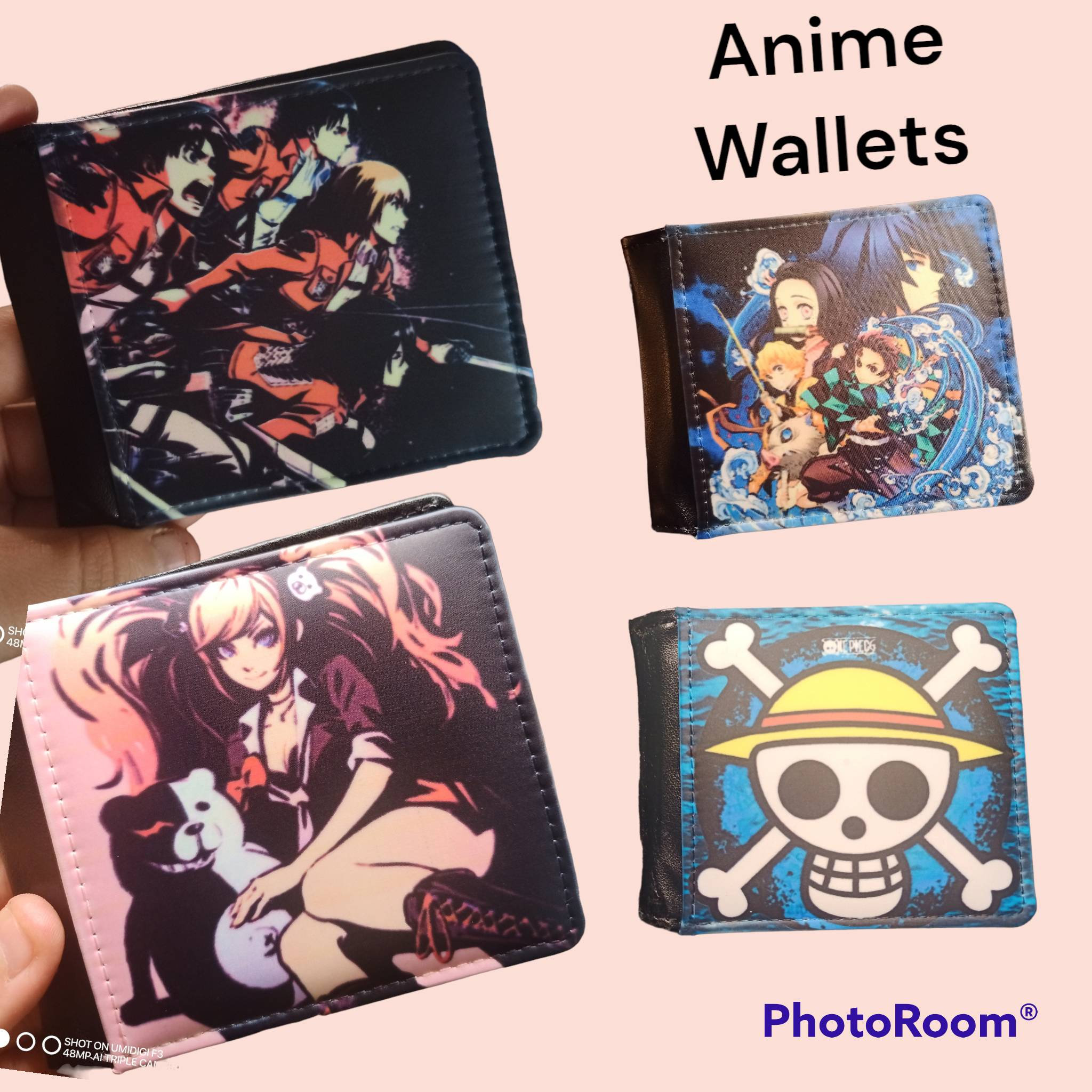 Amazon.com: Mulafnxal Anime Wallet for Boys Men Kids Girls Teen Leather  Bifold Bi-Fold Wallets Purse Minimalist Cute Kawaii Cool Designer Cartoon  Fashion Credit Card Thin Purses Pouch Pouches (Violin Stch) : Clothing,