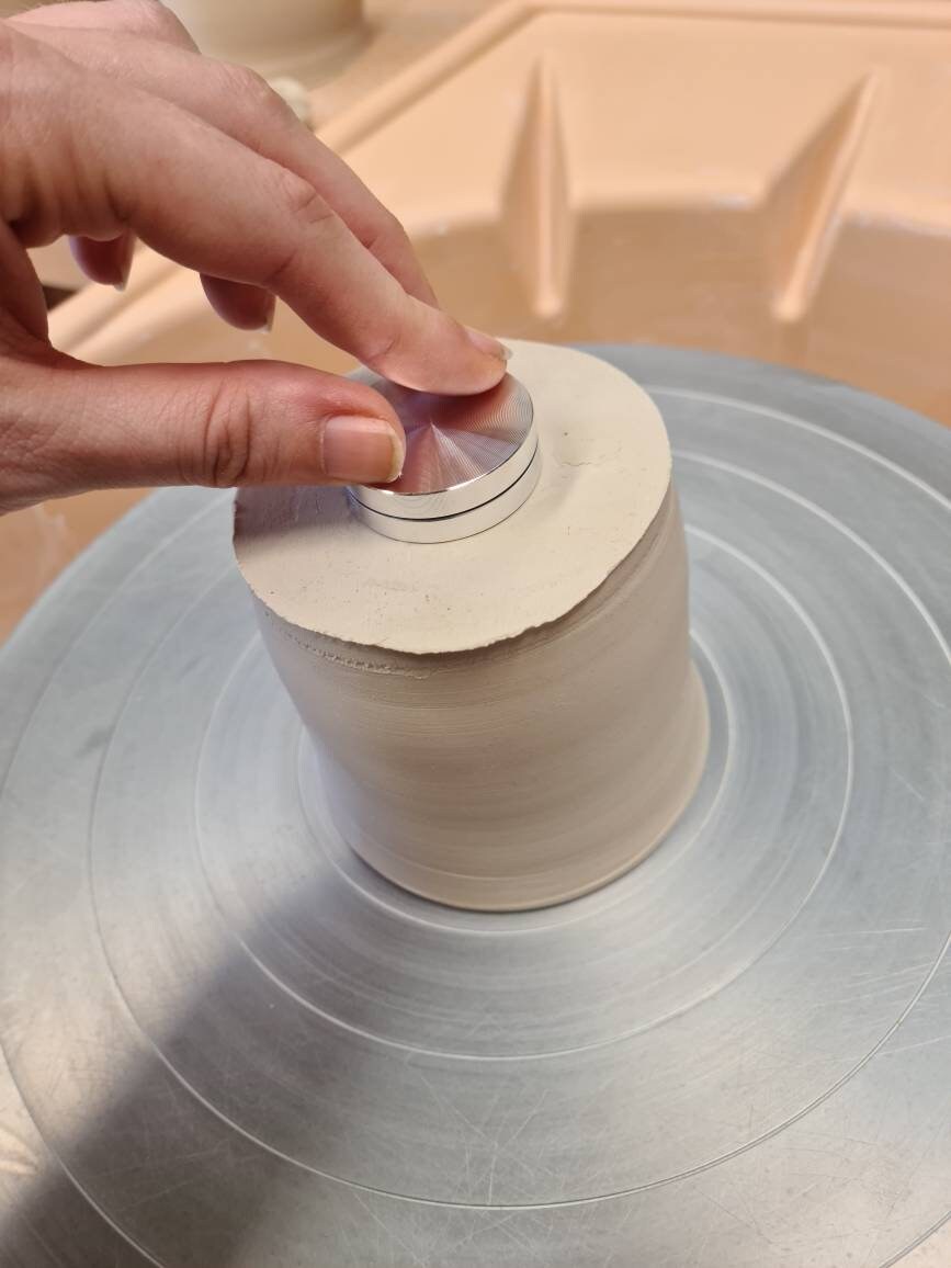 Trimming Tool for Ceramics, Pottery Wheel Spinner Stabilizing Aid ...