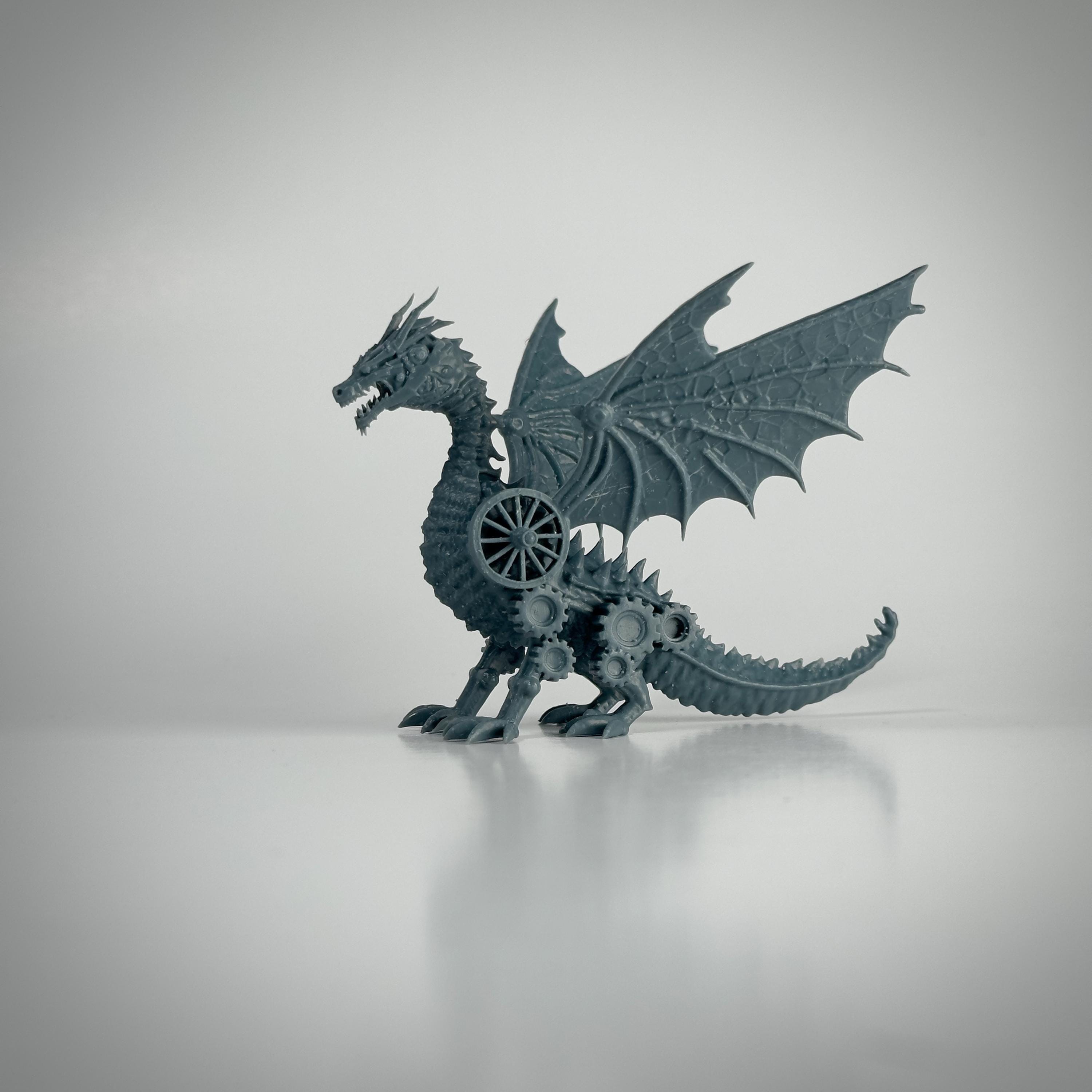 Resin DND Mini Clockwork Dragon : Custom RPG Miniatures | 9K Quality - Etsy
