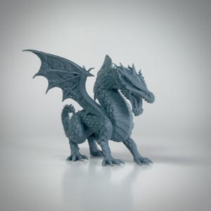 Dragon Wyrmling DND Mini Custom Miniature Resin 9K Quality - DnD Miniature - Dungeons and Dragons  - RPG Miniatures - TTRPG